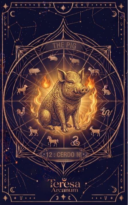 Signo Chino Cerdo - Teresa Arcanum