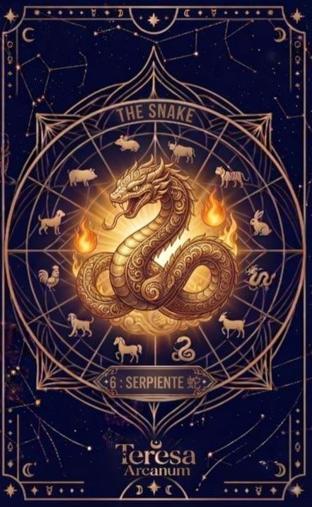 Signo Chino Serpiente - Teresa Arcanum