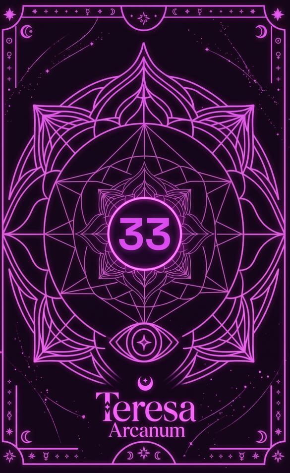Numerología Número Maestro 33