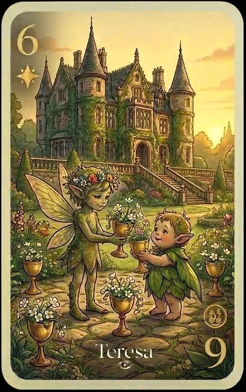 El Seis de Copas: Recuerdos y Felicidad Serena